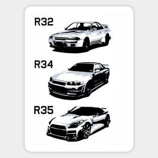 Evolution Nissan GTR Sticker